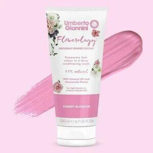 *3 FOR $9* Umberto Giannini Flowerology Temporary Hair Color Mask Cherry Blossom
